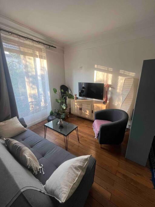 Charmant Appartement Proche Paris Saint-Ouen  Kültér fotó