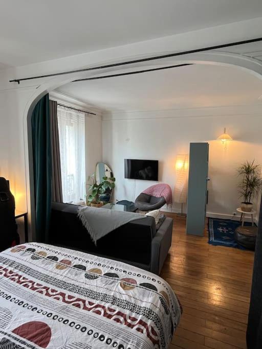 Charmant Appartement Proche Paris Saint-Ouen  Kültér fotó